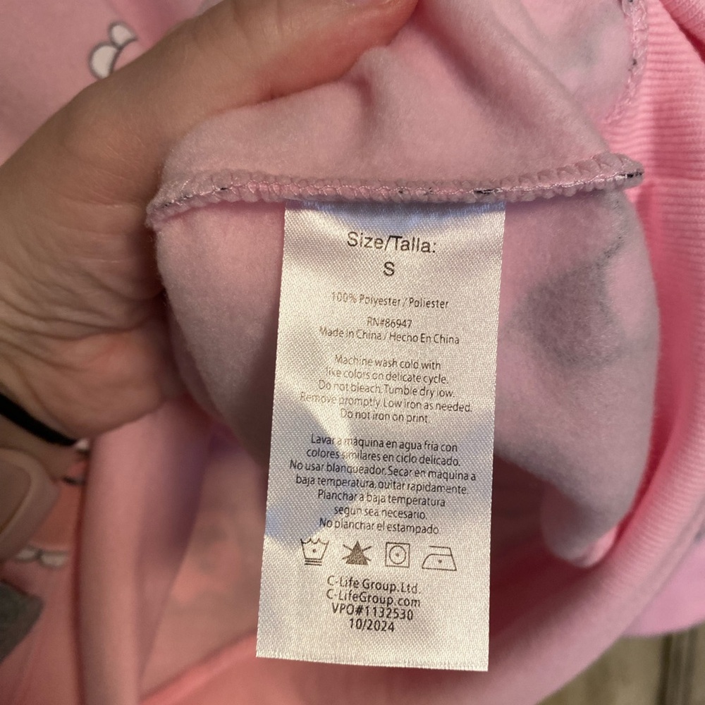 NWT Disney Marie Cat Pink Sweatshirt Small - Picture 4 of 5